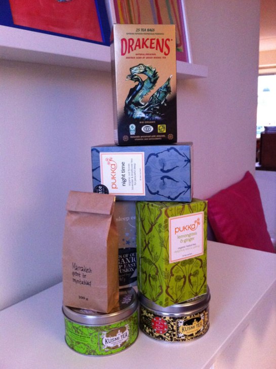 te, drakens, pukka, kusmi