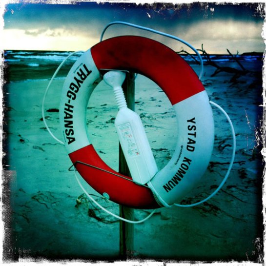 Livboj på Sandhammaren