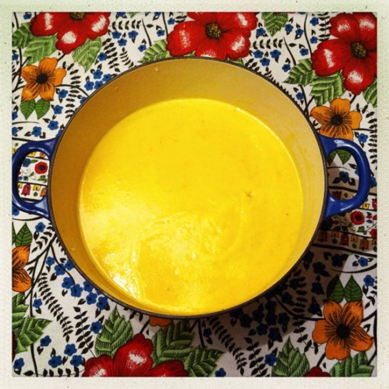 Morotssoppa med kokosmjölk