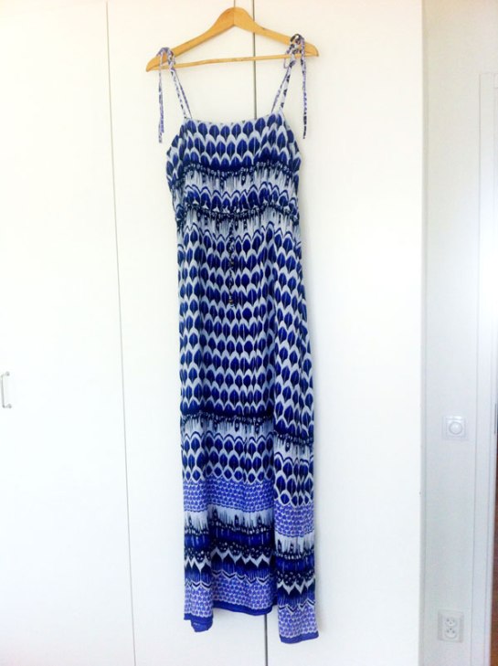 Och årets sommarklänning till mig.